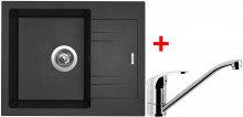 Sinks LINEA 600 N Metalblack+PRONTO  